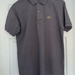 Lacoste Men's Charcoal Polo Shirt